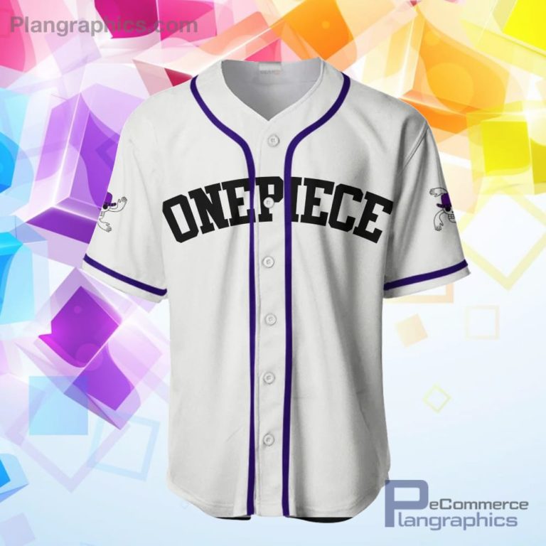 Nico Robin Baseball Jersey Shirt One Piece Anime AOP Clothes