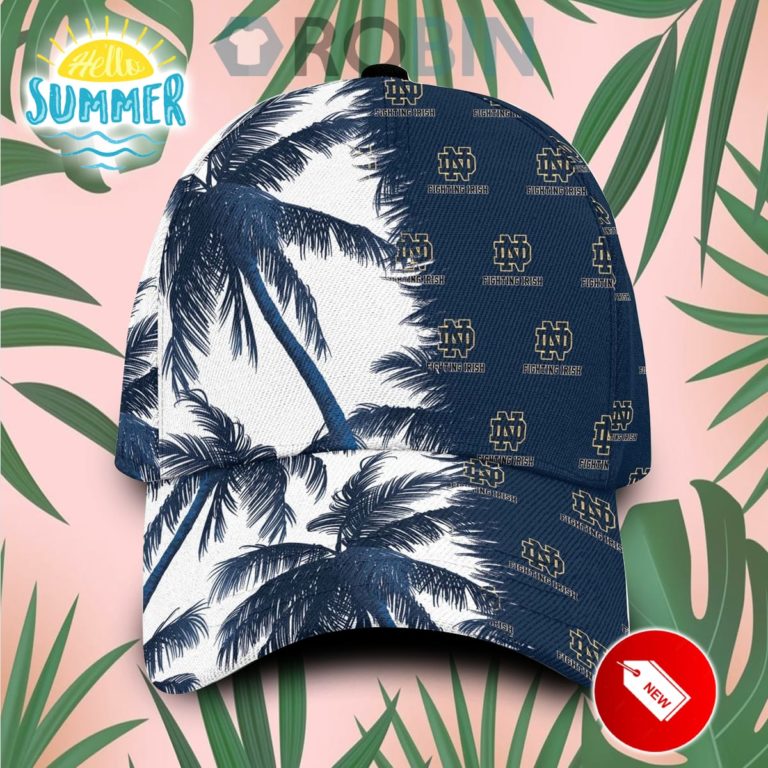 Notre Dame Fighting Irish Palm Trees Classic Baseball Cap Hat
