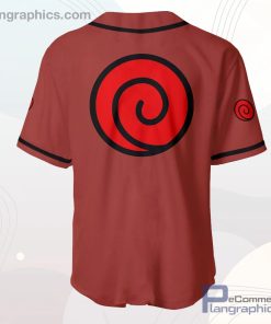 Naruto Uzumaki Sage Baseball Jersey Shirt Naruto Anime Merch Clothes