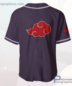 Obito Uchiha Baseball Jersey Shirt Akatsuki Naruto Anime Merch Clothes