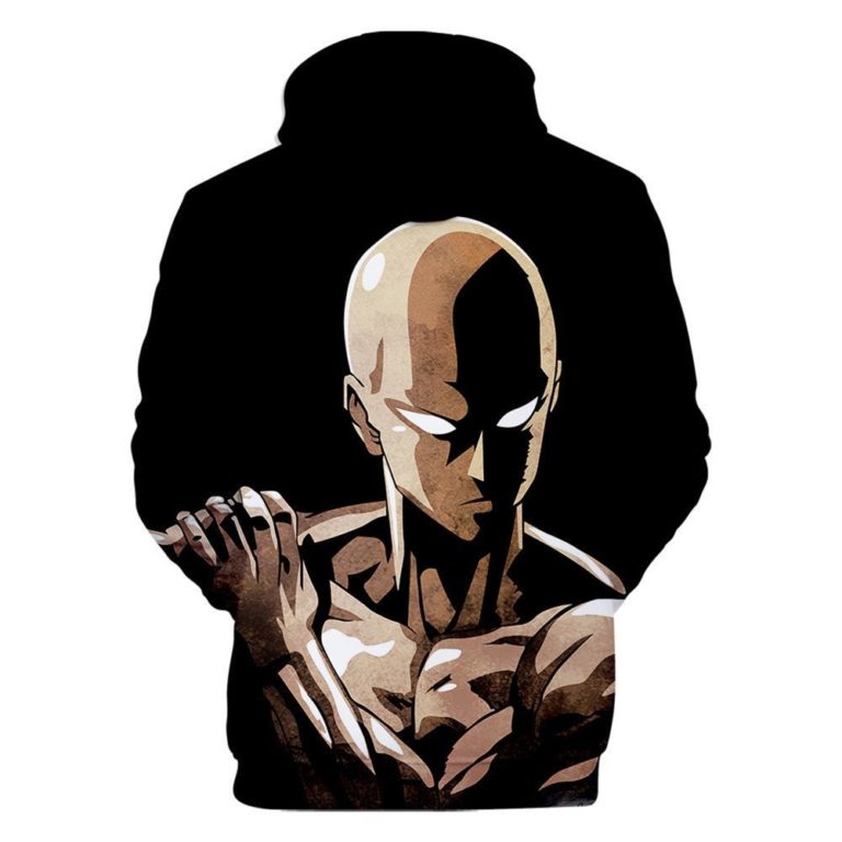 One Punch Man Hoodie Shirts – Saitama Hooded