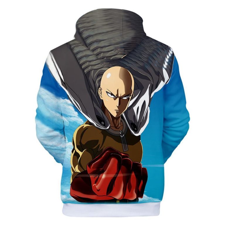 One Punch Man Hoodie Shirts – Saitama Hooded RB9151