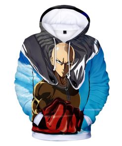 One Punch Man Hoodie Shirts – Saitama Hooded RB9151