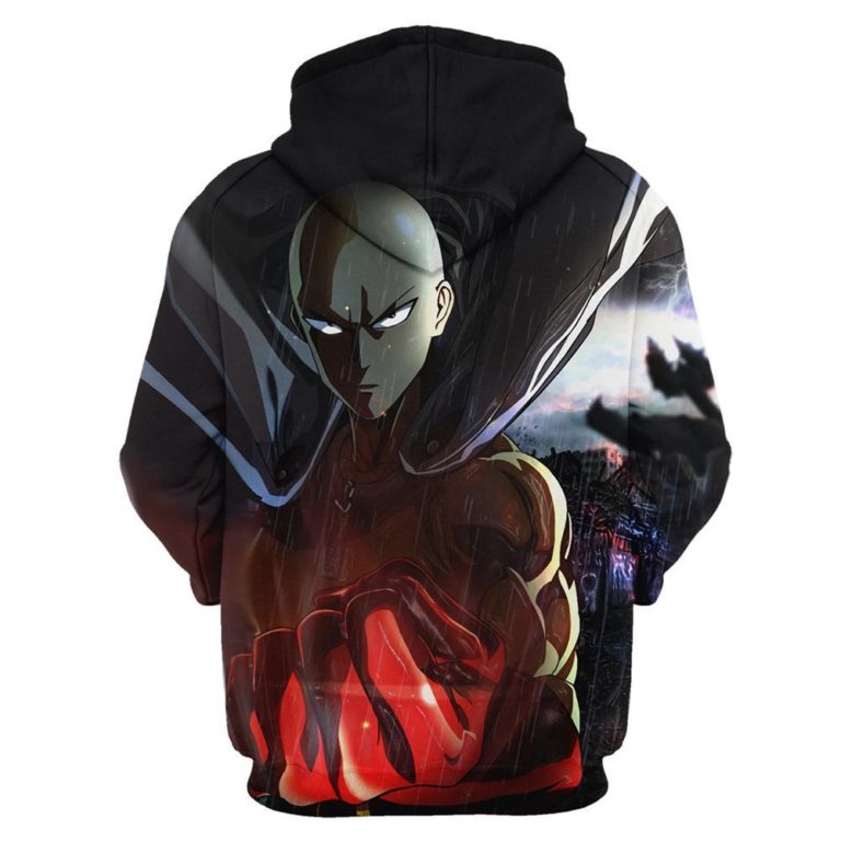 One Punch Man Hoodie Shirts – Saitama Hooded RB9849