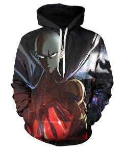 One Punch Man Hoodie Shirts – Saitama Hooded RB9849