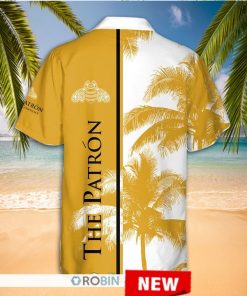 patron tequila hawaiian shirt