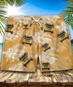 Pattern School Bus Hawaiian Short