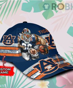 Personalized Auburn Tigers Mascot Vintage Design Classic Baseball Cap Hat