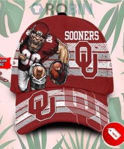 Personalized  Oklahoma Sooners Mascot Vintage Design Classic Baseball Cap Hat