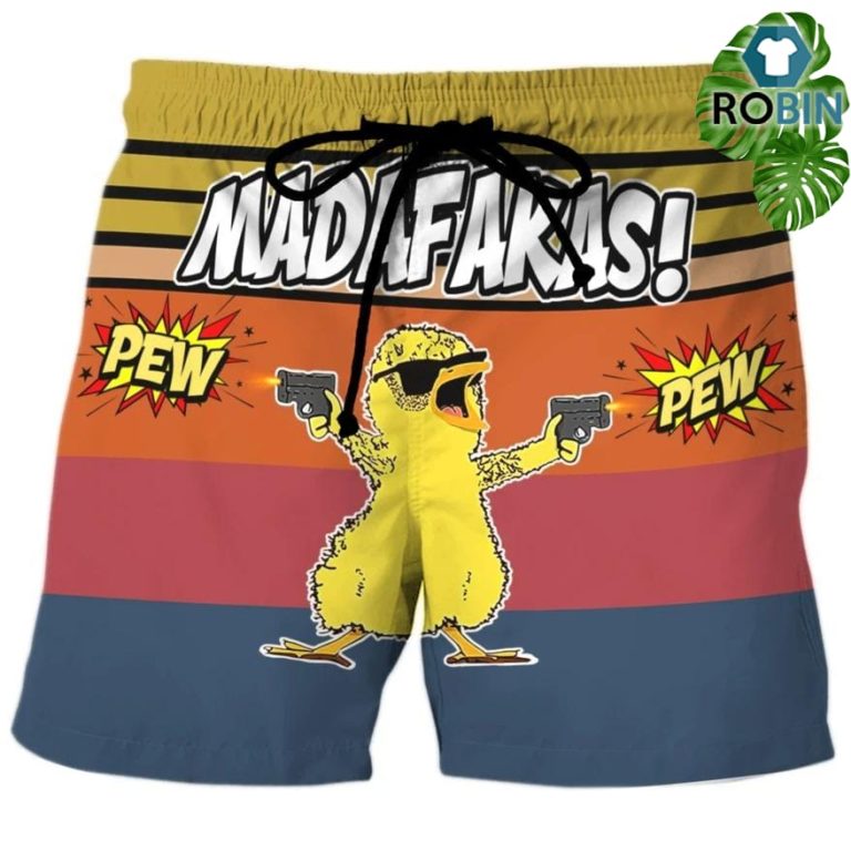 Pew Pew Swim Trunks