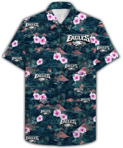 philadelphia eagles aloha shirt