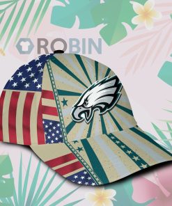 Philadelphia Eagles Retro Vintage Design Classic Baseball Cap Hat