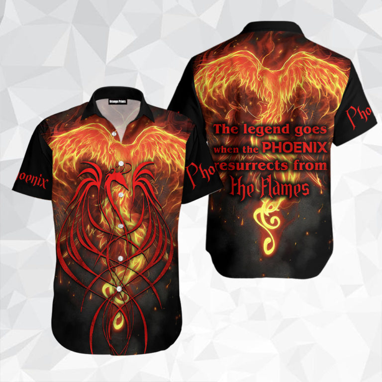 Phoenix Tattoo Aloha Shirts