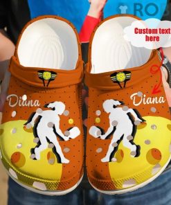 Pickleball Personalized Girl Crocs Crocband Clog
