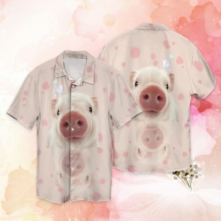 Pig Lovely Aloha Shirts