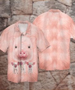 Pig Loves Aloha Shirts