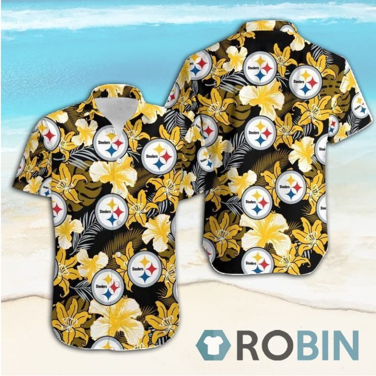 Pittsburgh Steelers Aloha Hawaiian Shirt