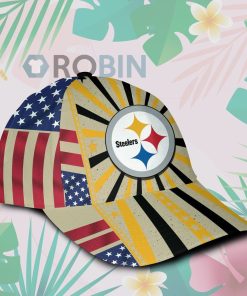 Pittsburgh Steelers Retro Vintage Design Classic Baseball Cap Hat