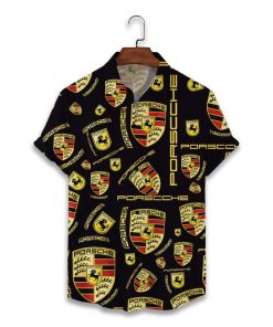 porsche casual button down shirt