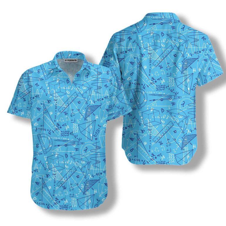 Proud To Be A Math Teacher Aloha Shirts