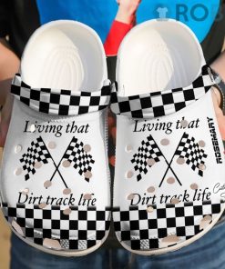 Racing Personalized Living Crocs Crocband Clog