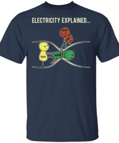 Funny Electricity Explained shirt