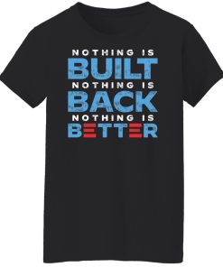 built back better t shirt