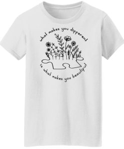 different makes you beautiful t shirt