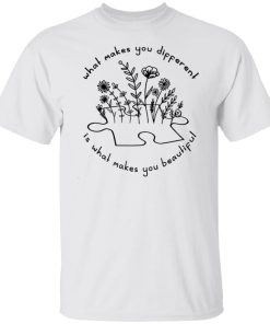 different makes you beautiful t shirt