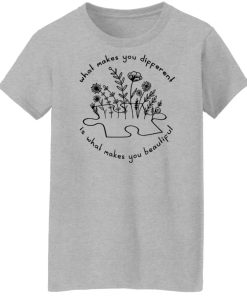different makes you beautiful t shirt