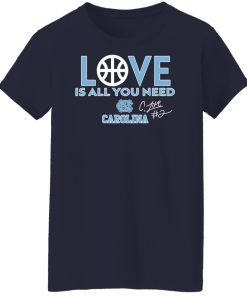 love carolina tar heels ladies t shirt
