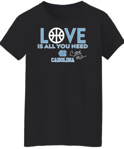 love carolina tar heels ladies t shirt