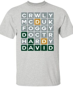 crwly mcduk foggy doctr hardy david t shirt