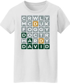 crwly mcduk foggy doctr hardy david women t shirt