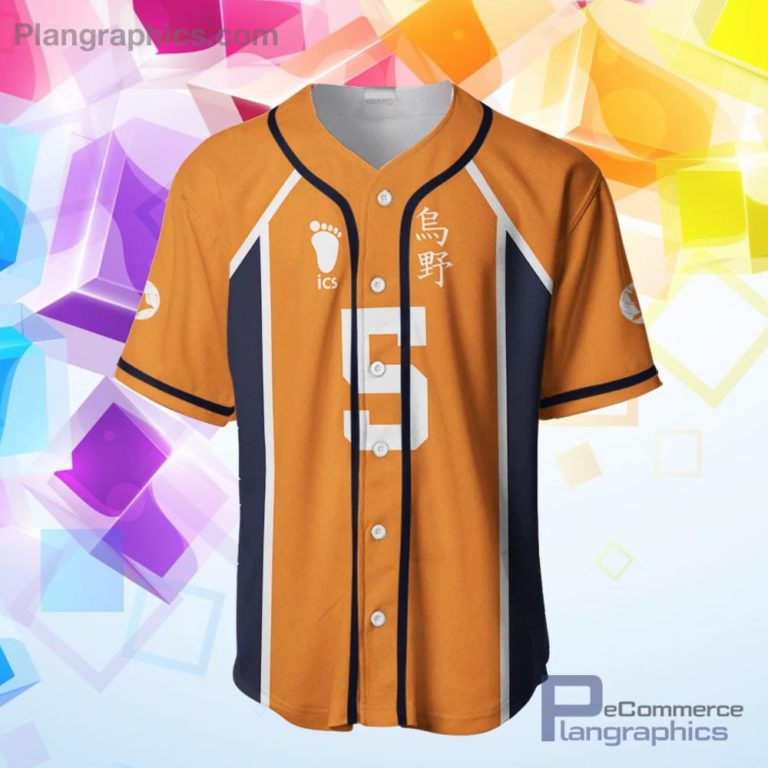 Ryunosuke Tanaka Baseball Jersey Shirt Haikyuu Anime Costume Merch Clothes