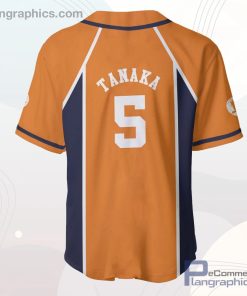 Ryunosuke Tanaka Baseball Jersey Shirt Haikyuu Anime Costume Merch Clothes