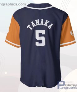 Ryunosuke Tanaka Baseball Jersey Shirt Haikyuu Anime Merch Clothes