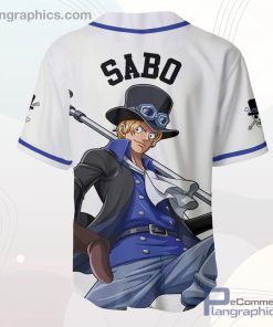 Sabo Baseball Jersey Shirt One Piece Anime Merch Clothes Sabo Baseball Jersey Shirt One Piece Anime Merch Clothes