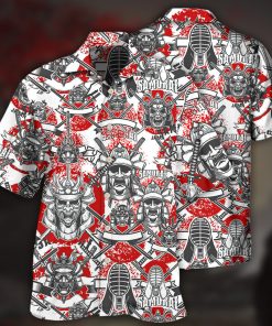 Samurai Japan Style Aloha Shirts
