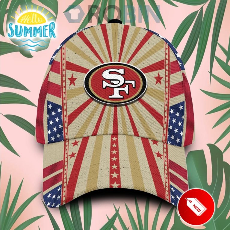 San Francisco 49ers Retro Vintage Design Classic Baseball Cap Hat