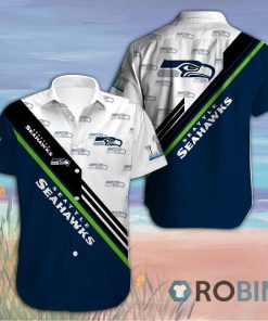Seattle Seahawks Casual Button Down Hawaiian Shirts Seattle Seahawks Casual Button Down Hawaiian Shirts