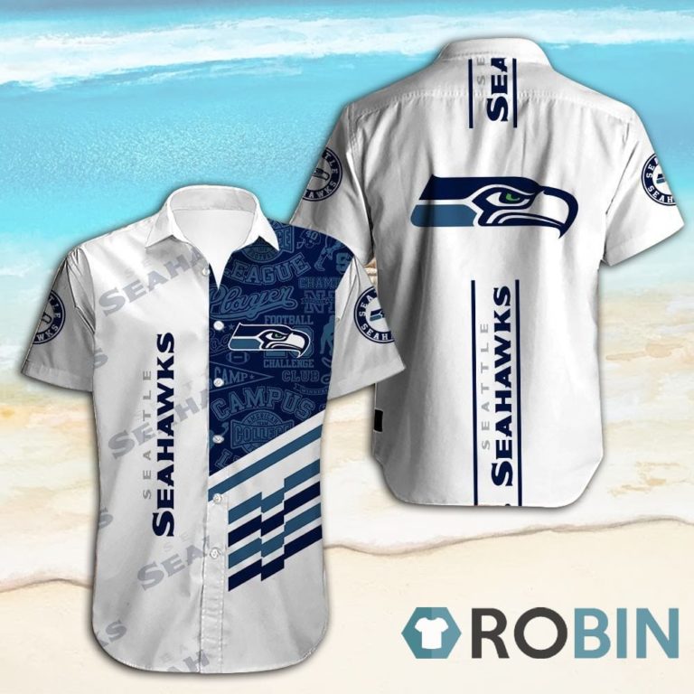 Seattle Seahawks Hawaiian Shirt Short Sleeves