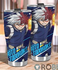 Shoto Tumbler Cup Cutsom My Hero Academia Anime