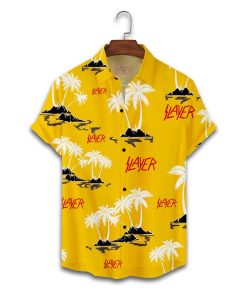 Slayer Hawaii Shirt and Shorts And Flip Flops