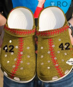 Softball Personalized Ball Crocs Crocband Clog