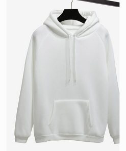 Solid Colored Hoodie Shirt