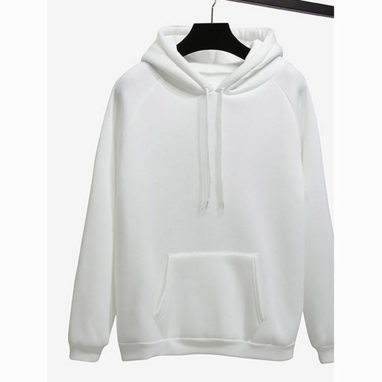 Solid Colored Hoodie Shirt