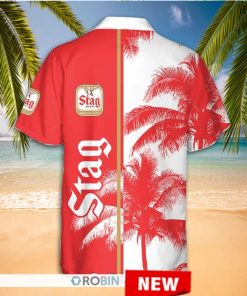 stag beer hawaiian shirt