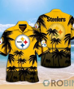 Steelers Nfl Hawaiian Shirt & Short