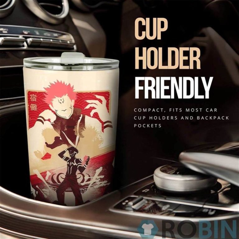 Sukuna Car Tumblers Cup Custom Jujutsu Kaisen Anime
